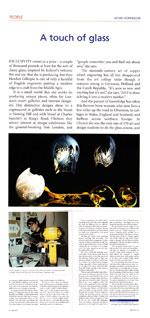 A Touch of Glass Cumbria Magazine